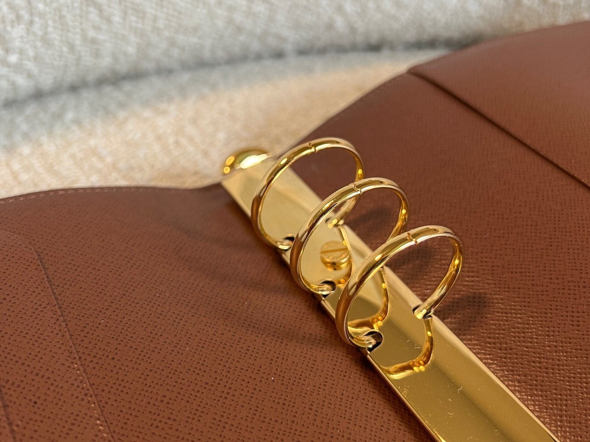 Louis Vuitton Agenda Cover Brown Louis Vuitton Monogram Large Ring Agenda Cover - Redeluxe
