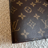 Louis Vuitton Agenda Cover Brown Louis Vuitton Monogram Large Ring Agenda Cover - Redeluxe