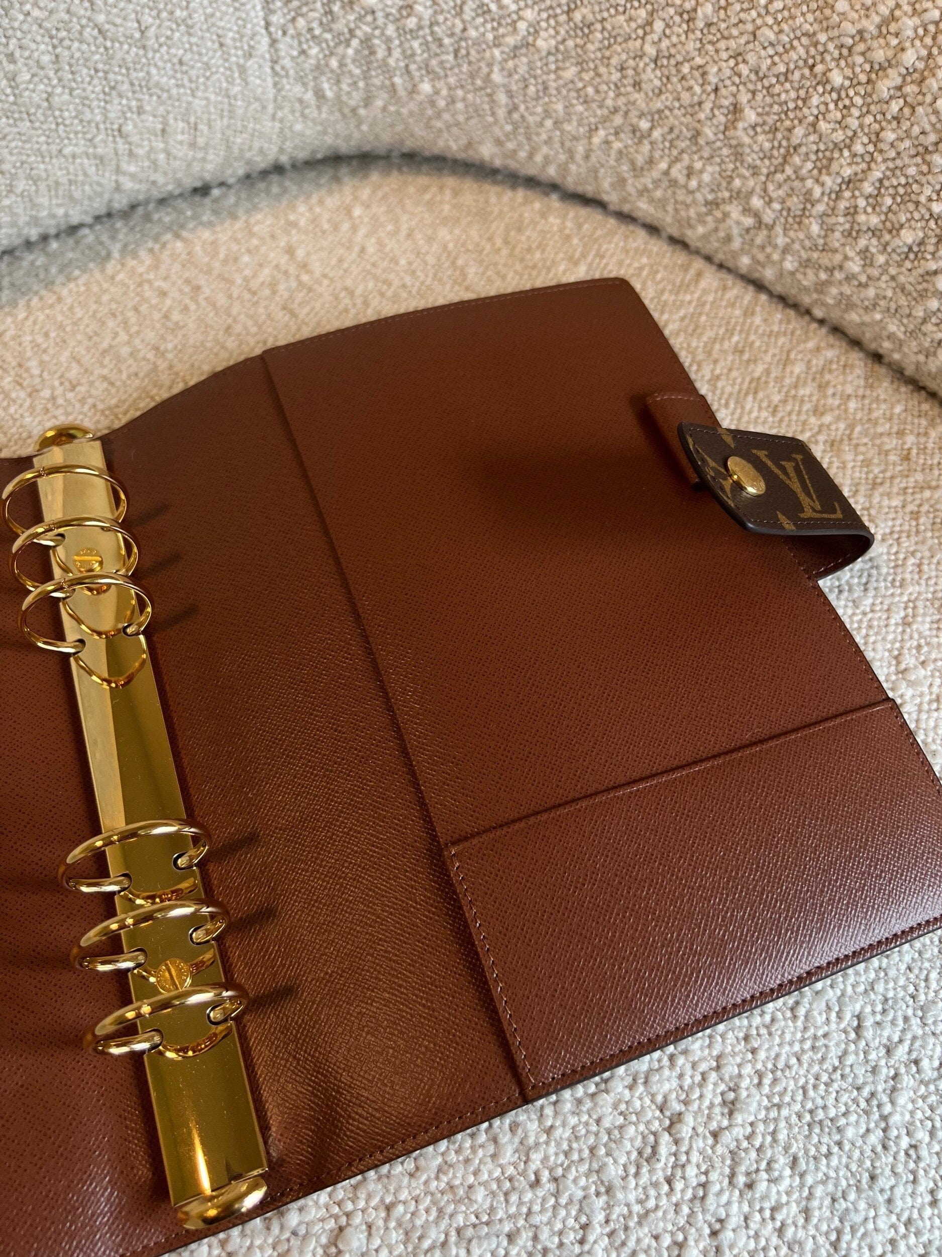 Buy Exclusive Louis Vuitton Monogram Large Ring Agenda Cover