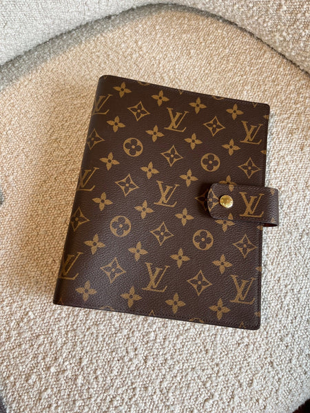 Buy Exclusive Louis Vuitton Monogram Large Ring Agenda Cover