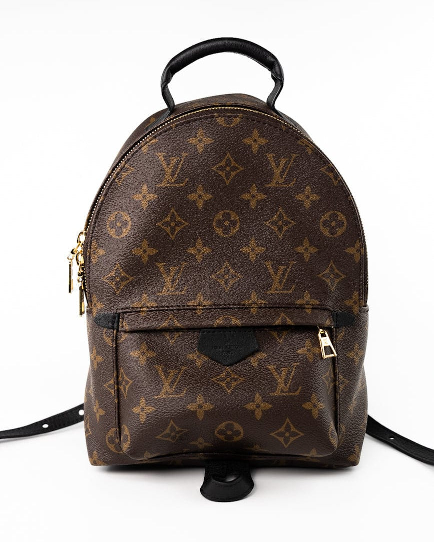 Louis Vuitton Backpack Brown Palm Springs PM Monogram Back Pack - Redeluxe