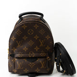 Louis Vuitton Backpack Louis Vuitton Palm Springs Mini Backpack Monogram - Redeluxe