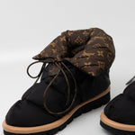 Louis Vuitton Boots Black Louis Vuitton Ankle Comfort Black Water Repellent Nylon Monogram Boots/Booties - Redeluxe