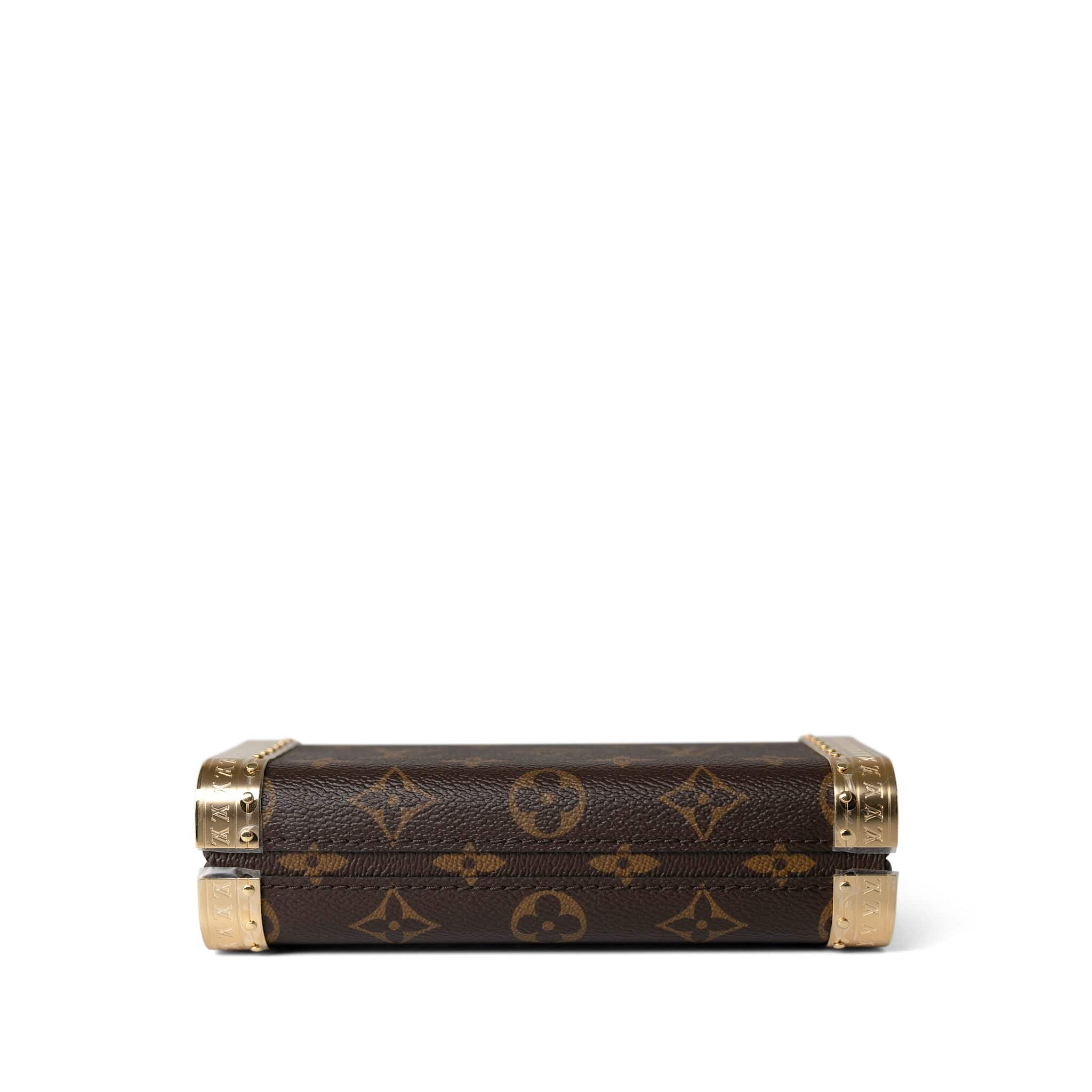 Louis Vuitton Cosmetic Cases Brown LV Monogram Vanity Case PM - Redeluxe