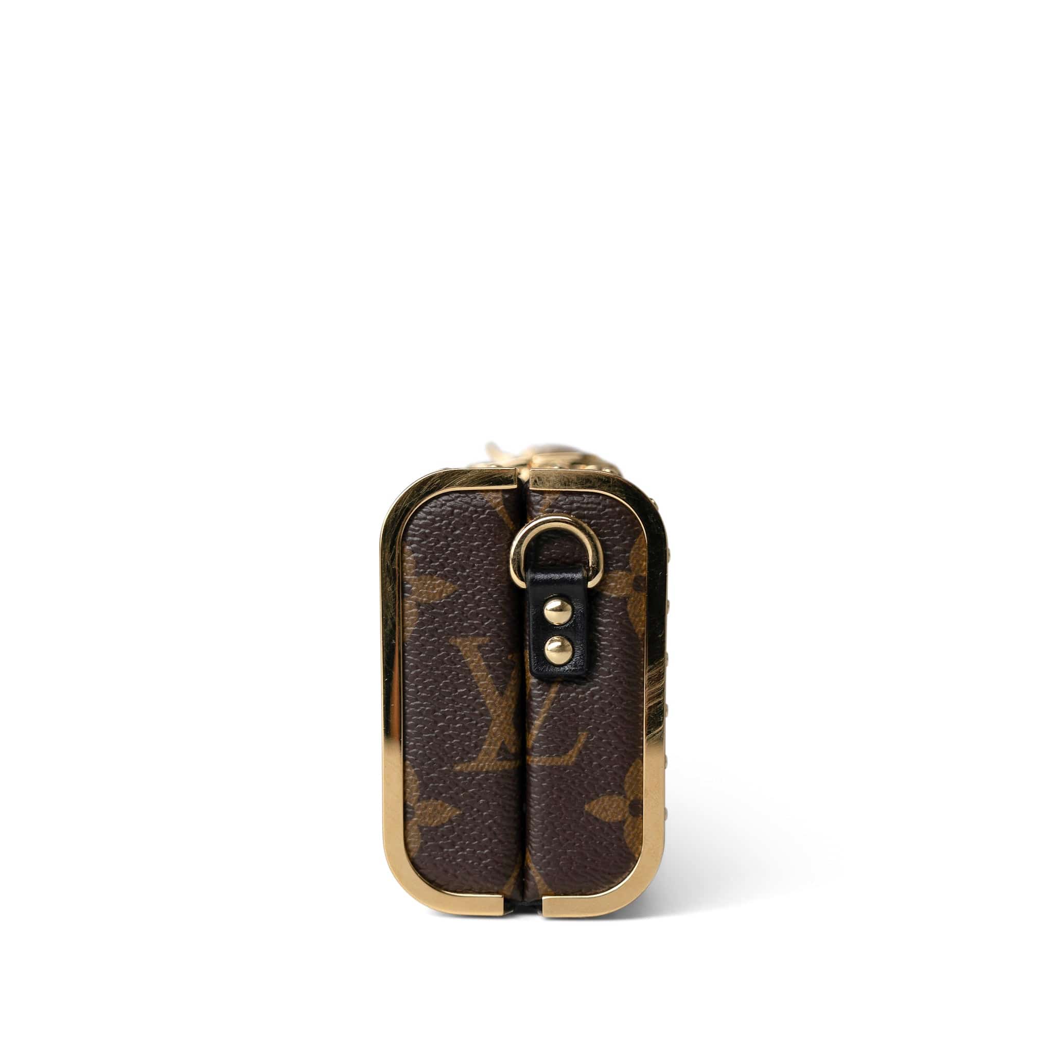 Louis Vuitton Cosmetic Cases Brown LV Monogram Vanity Case PM - Redeluxe