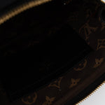 Louis Vuitton Crossbody Black Louis Vuitton Utility Crossbody Bag Black Monogram Embossed - Redeluxe