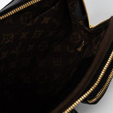 Louis Vuitton Crossbody Black Louis Vuitton Utility Crossbody Bag Black Monogram Embossed - Redeluxe