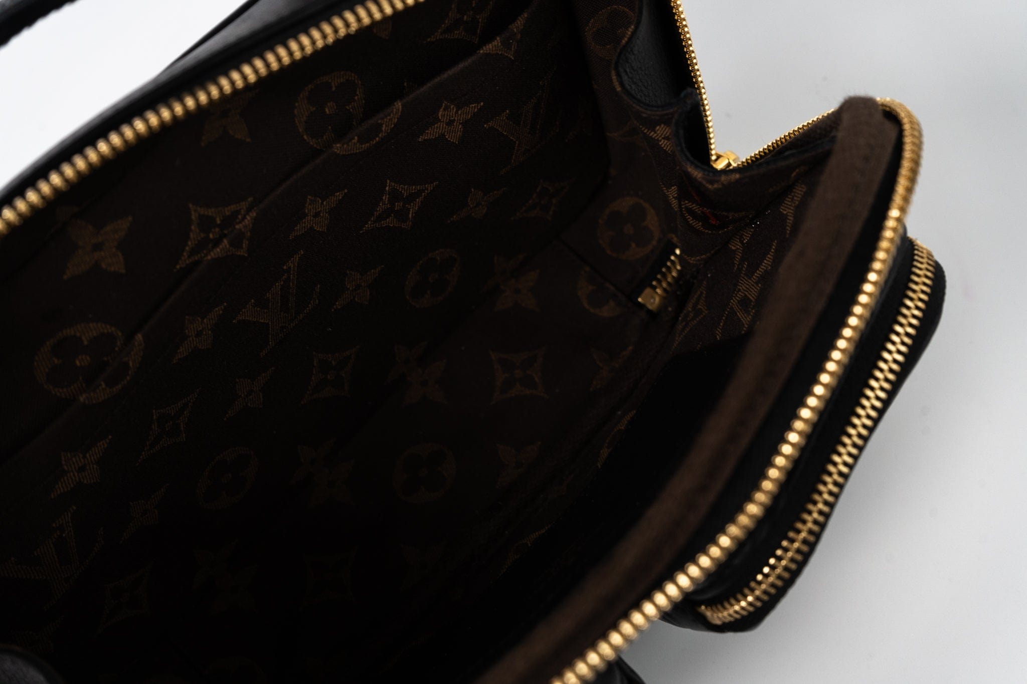 Louis Vuitton Crossbody Black Louis Vuitton Utility Crossbody Bag Black Monogram Embossed - Redeluxe