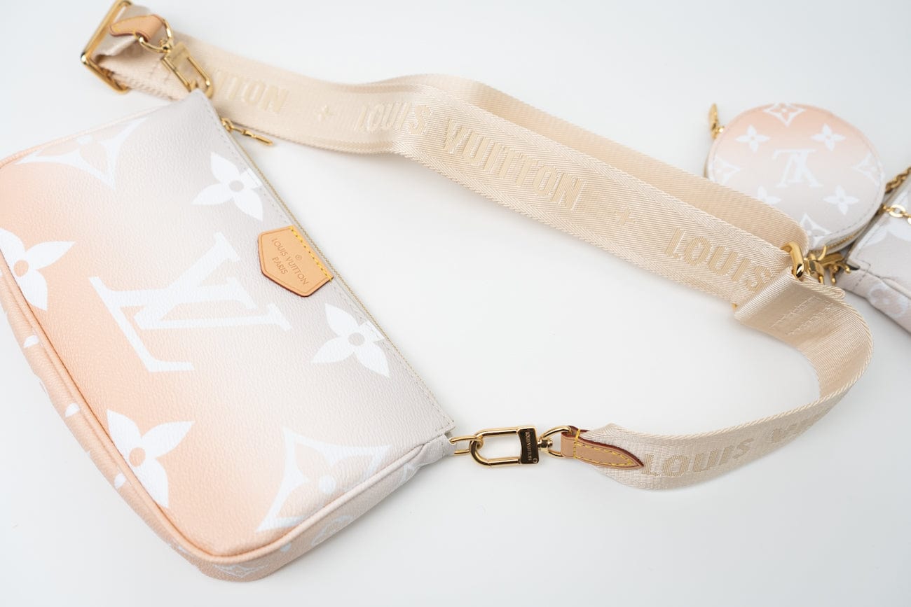 Louis Vuitton Crossbody Louis Vuitton Monogram (By The Pool) Multi Pochette Accessories with Strap - Redeluxe