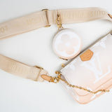 Louis Vuitton Crossbody Louis Vuitton Monogram (By The Pool) Multi Pochette Accessories with Strap - Redeluxe