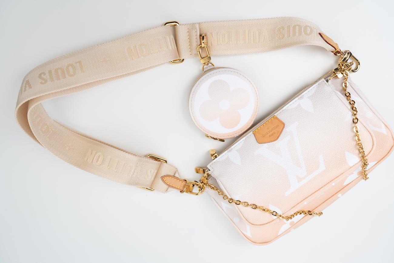 Louis Vuitton Crossbody Louis Vuitton Monogram (By The Pool) Multi Pochette Accessories with Strap - Redeluxe
