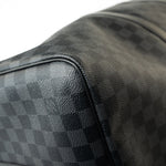 Louis Vuitton Duffle Bag Louis Vuitton Keepall 55 Bandouliere in Damier Graphite Canvas - Redeluxe
