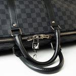 Louis Vuitton Duffle Bag Louis Vuitton Keepall 55 Bandouliere in Damier Graphite Canvas - Redeluxe