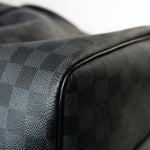 Louis Vuitton Duffle Bag Louis Vuitton Keepall 55 Bandouliere in Damier Graphite Canvas - Redeluxe