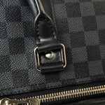 Louis Vuitton Duffle Bag Louis Vuitton Keepall 55 Bandouliere in Damier Graphite Canvas - Redeluxe