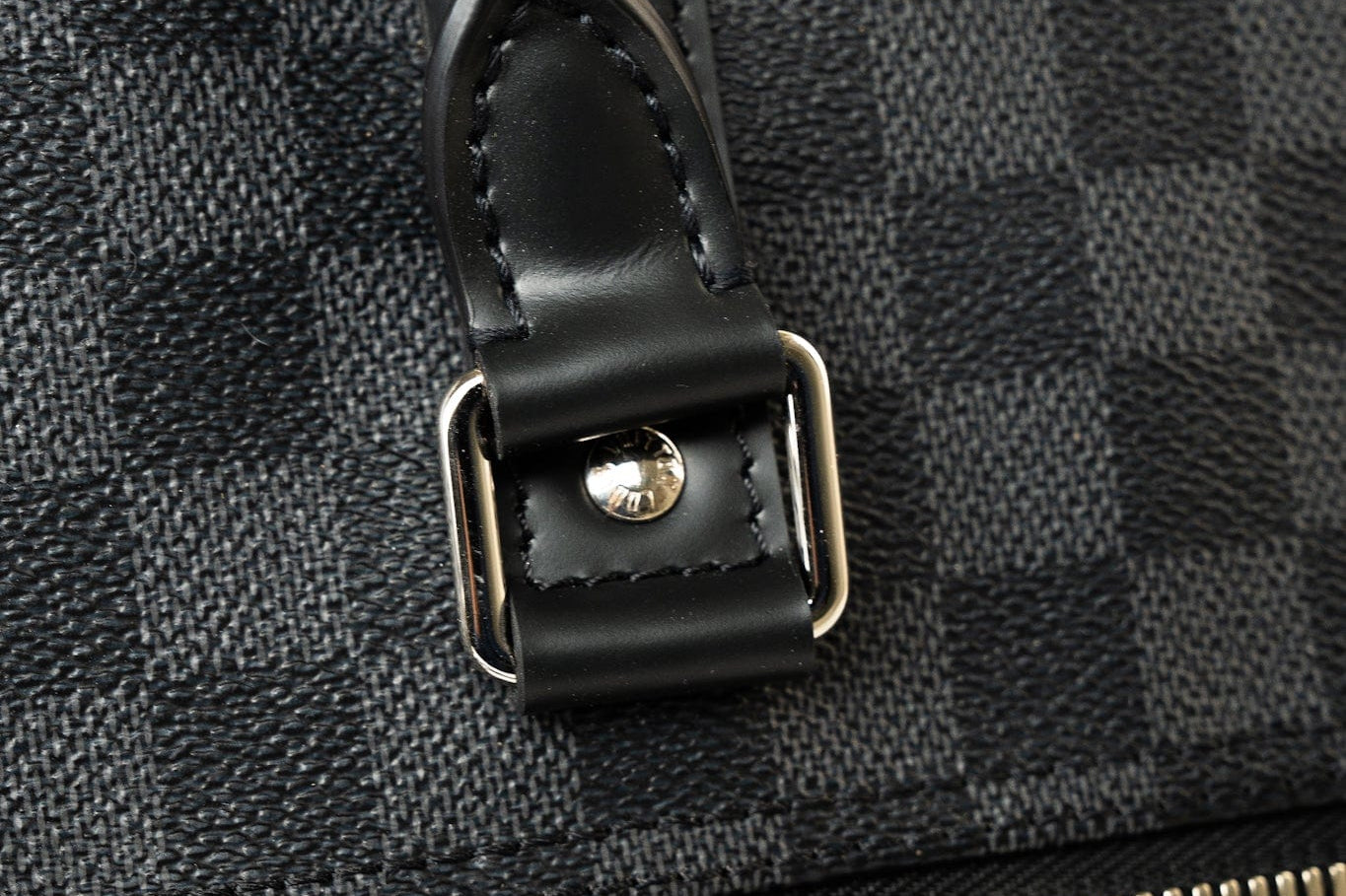 Louis Vuitton Duffle Bag Louis Vuitton Keepall 55 Bandouliere in Damier Graphite Canvas - Redeluxe