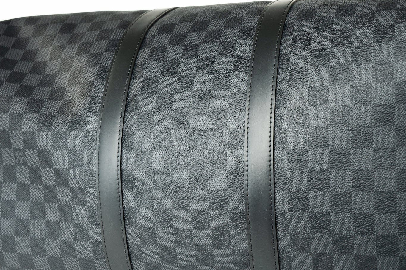 Louis Vuitton Duffle Bag Louis Vuitton Keepall 55 Bandouliere in Damier Graphite Canvas - Redeluxe
