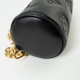 Louis Vuitton Handbag Black Louis Vuitton Black Monogram Calfskin Leather Papillon BB Bag - Redeluxe