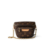 Louis Vuitton Handbag Brown Louis Vuitton Monogram Mini Bum Bag - Redeluxe
