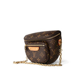 Louis Vuitton Handbag Brown Louis Vuitton Monogram Mini Bum Bag - Redeluxe