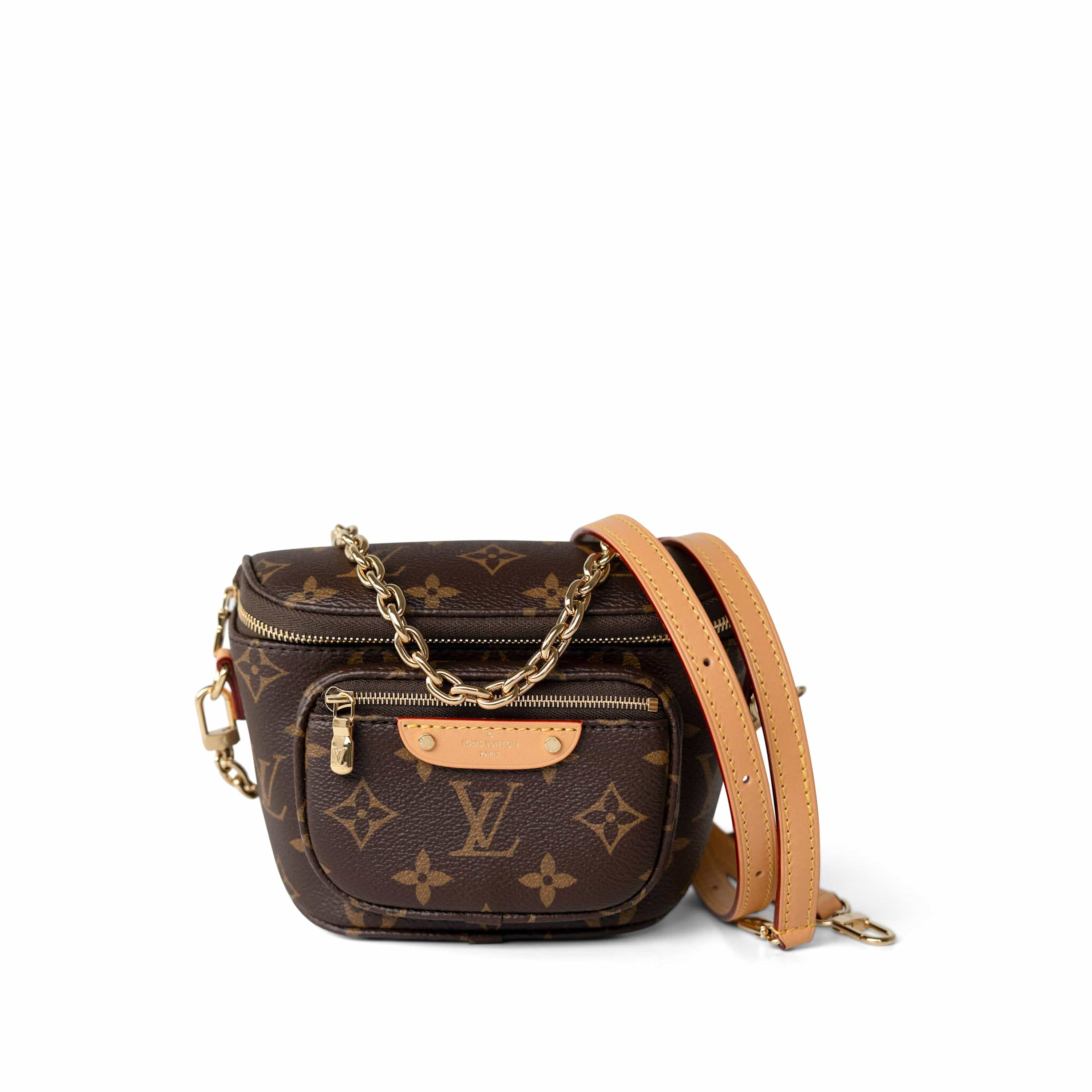 Louis Vuitton Handbag Brown Louis Vuitton Monogram Mini Bum Bag - Redeluxe