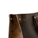 Louis Vuitton Handbag Brown Louis Vuitton Onthego Monogram Reverse MM - Redeluxe