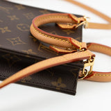 Louis Vuitton Handbag Brown Louis Vuitton Petit Sac Plat - Redeluxe