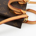 Louis Vuitton Handbag Brown Louis Vuitton Petit Sac Plat - Redeluxe