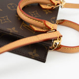 Louis Vuitton Handbag Brown Louis Vuitton Petit Sac Plat - Redeluxe
