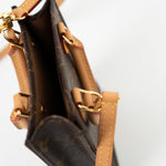 Louis Vuitton Handbag Brown Louis Vuitton Petit Sac Plat - Redeluxe