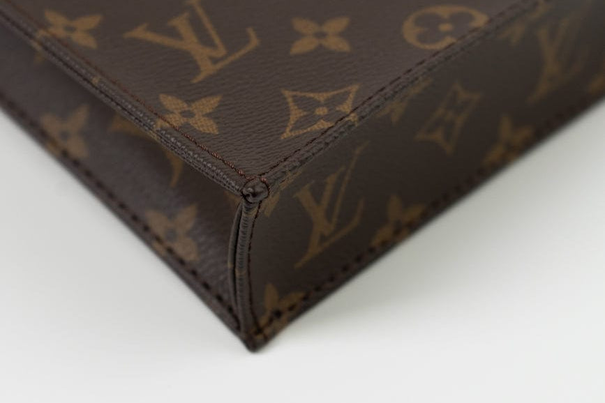 Louis Vuitton Handbag Brown Louis Vuitton Petit Sac Plat - Redeluxe