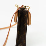 Louis Vuitton Handbag Brown Louis Vuitton Petit Sac Plat - Redeluxe