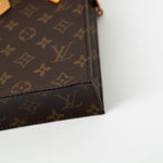 Louis Vuitton Handbag Brown Louis Vuitton Petit Sac Plat - Redeluxe
