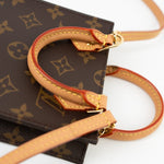 Louis Vuitton Handbag Brown Louis Vuitton Petit Sac Plat - Redeluxe