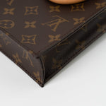 Louis Vuitton Handbag Brown Louis Vuitton Petit Sac Plat - Redeluxe