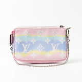 Louis Vuitton Handbag Gradient Louis Vuitton Multicolor Monogram Canvas Mini Pochette - Redeluxe