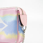 Louis Vuitton Handbag Gradient Louis Vuitton Multicolor Monogram Canvas Mini Pochette - Redeluxe