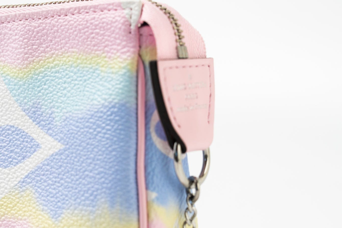 Louis Vuitton Handbag Gradient Louis Vuitton Multicolor Monogram Canvas Mini Pochette - Redeluxe