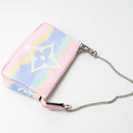 Louis Vuitton Handbag Gradient Louis Vuitton Multicolor Monogram Canvas Mini Pochette - Redeluxe