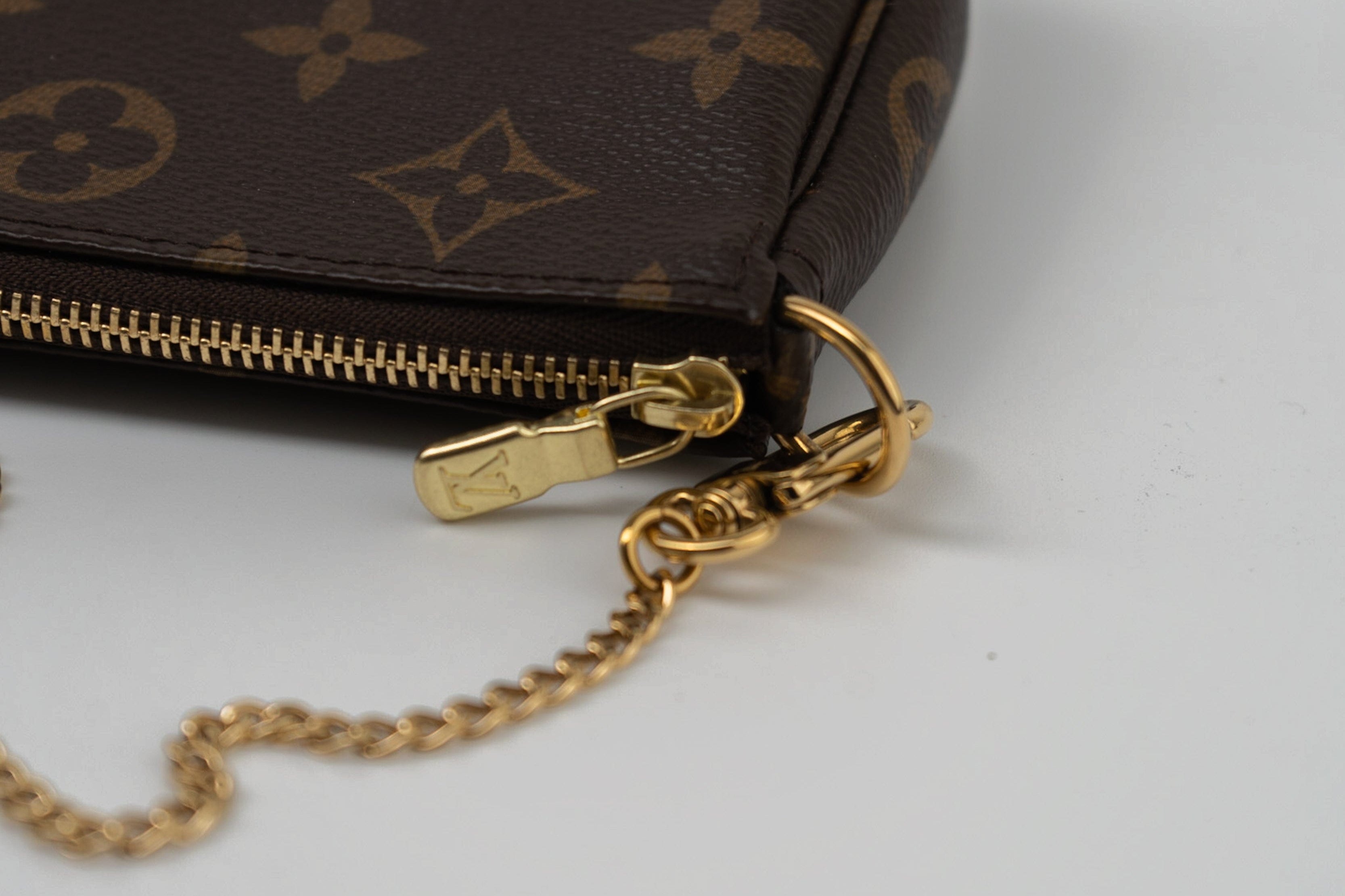 Louis Vuitton Handbag Louis Vuitton Monogram Mini Pochette Accessories - Redeluxe
