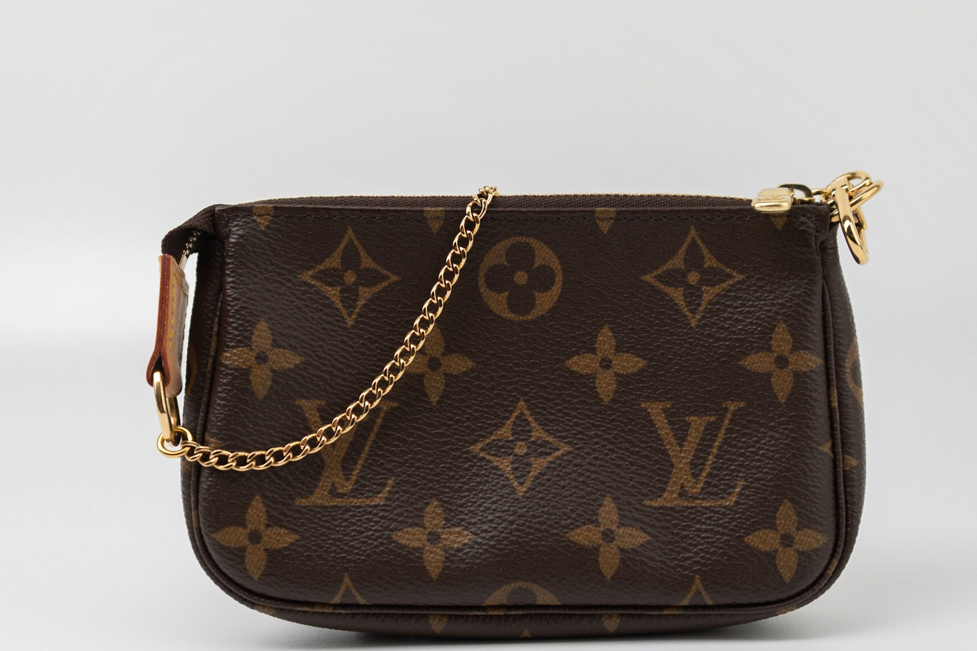 Louis Vuitton Handbag Louis Vuitton Monogram Mini Pochette Accessories - Redeluxe