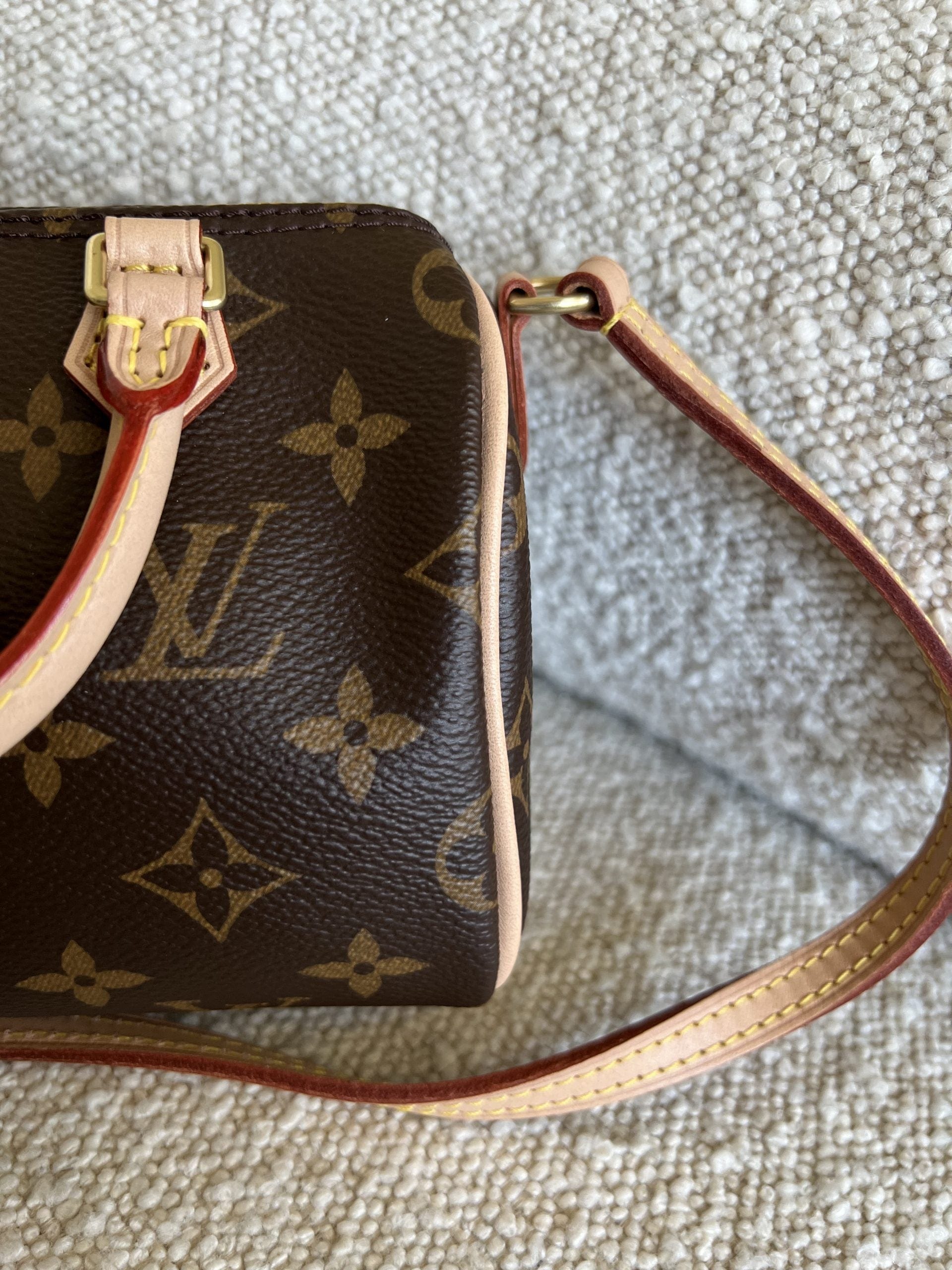 LOUIS VUITTON Monogram Nano Speedy – REDELUXE