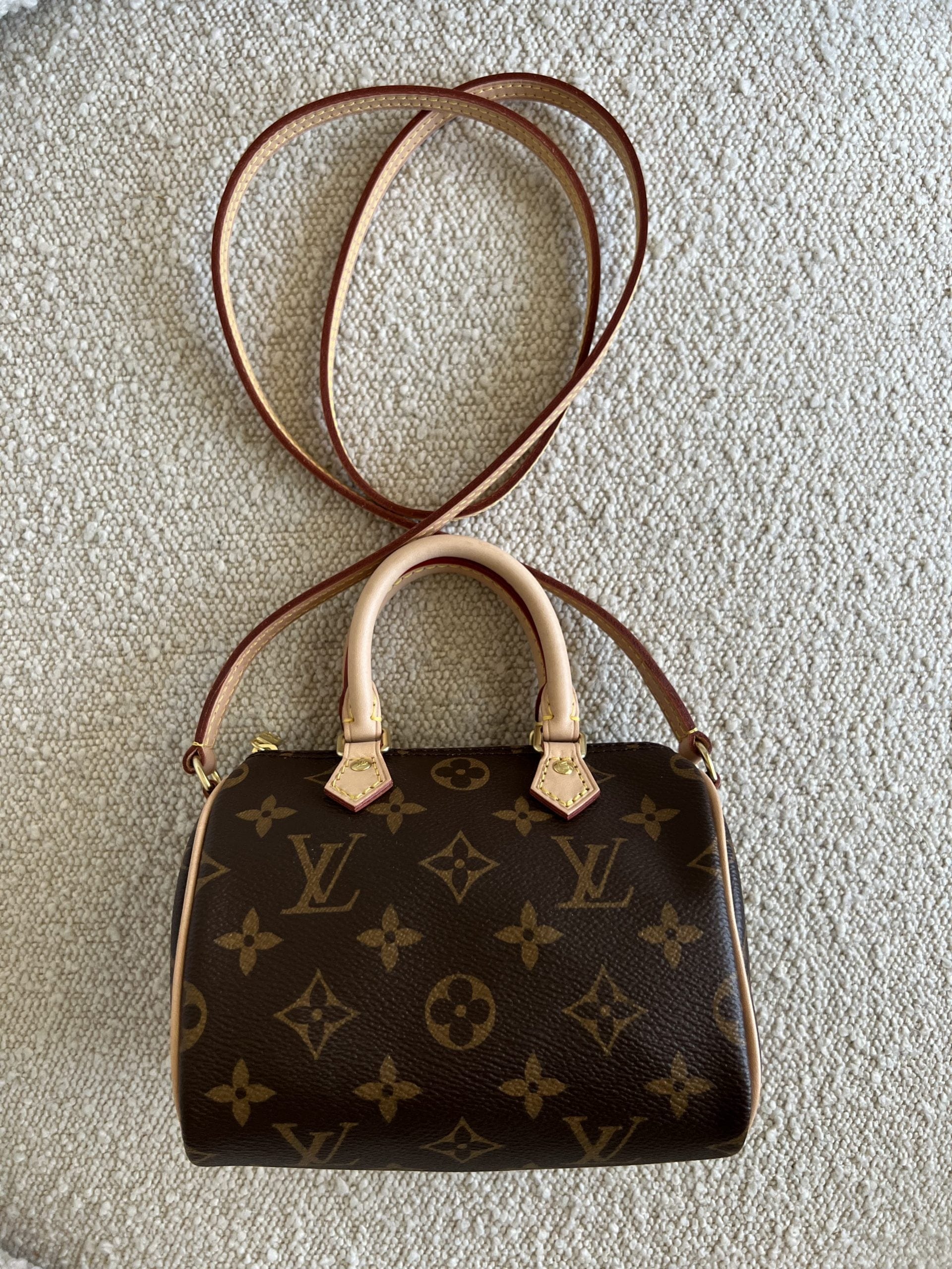 LOUIS VUITTON Monogram Nano Speedy – REDELUXE