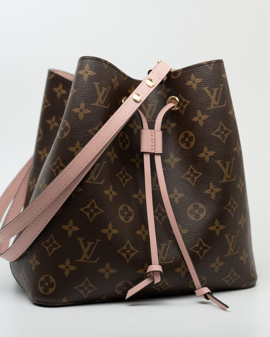 Louis Vuitton Handbag Louis Vuitton Monogram Rose Poudre Neo Noe MM - Redeluxe