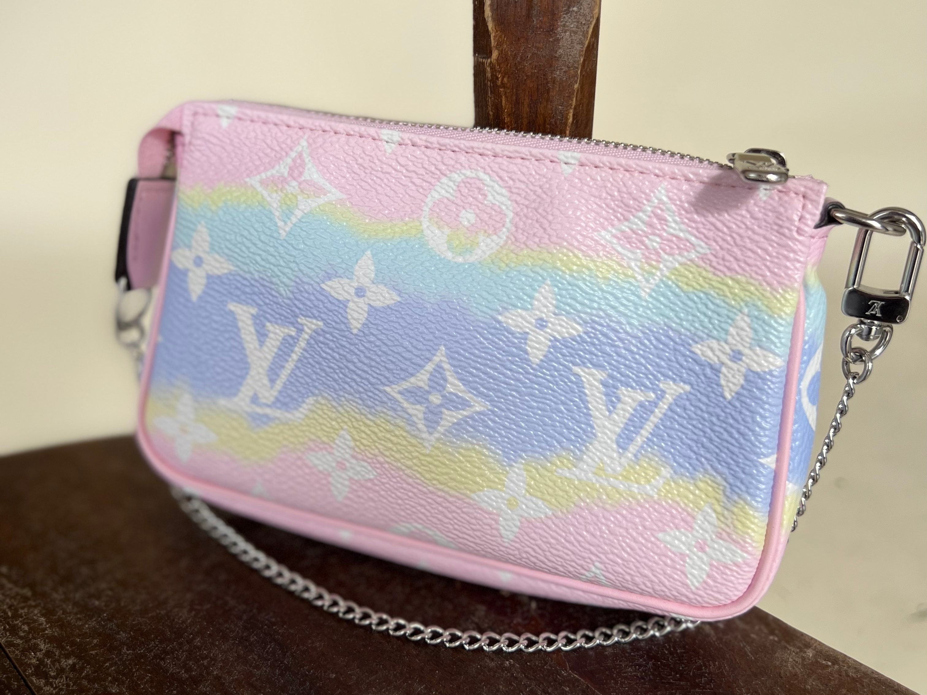 Louis Vuitton Handbag Louis Vuitton Multicolor Monogram Canvas Mini Pochette - Redeluxe