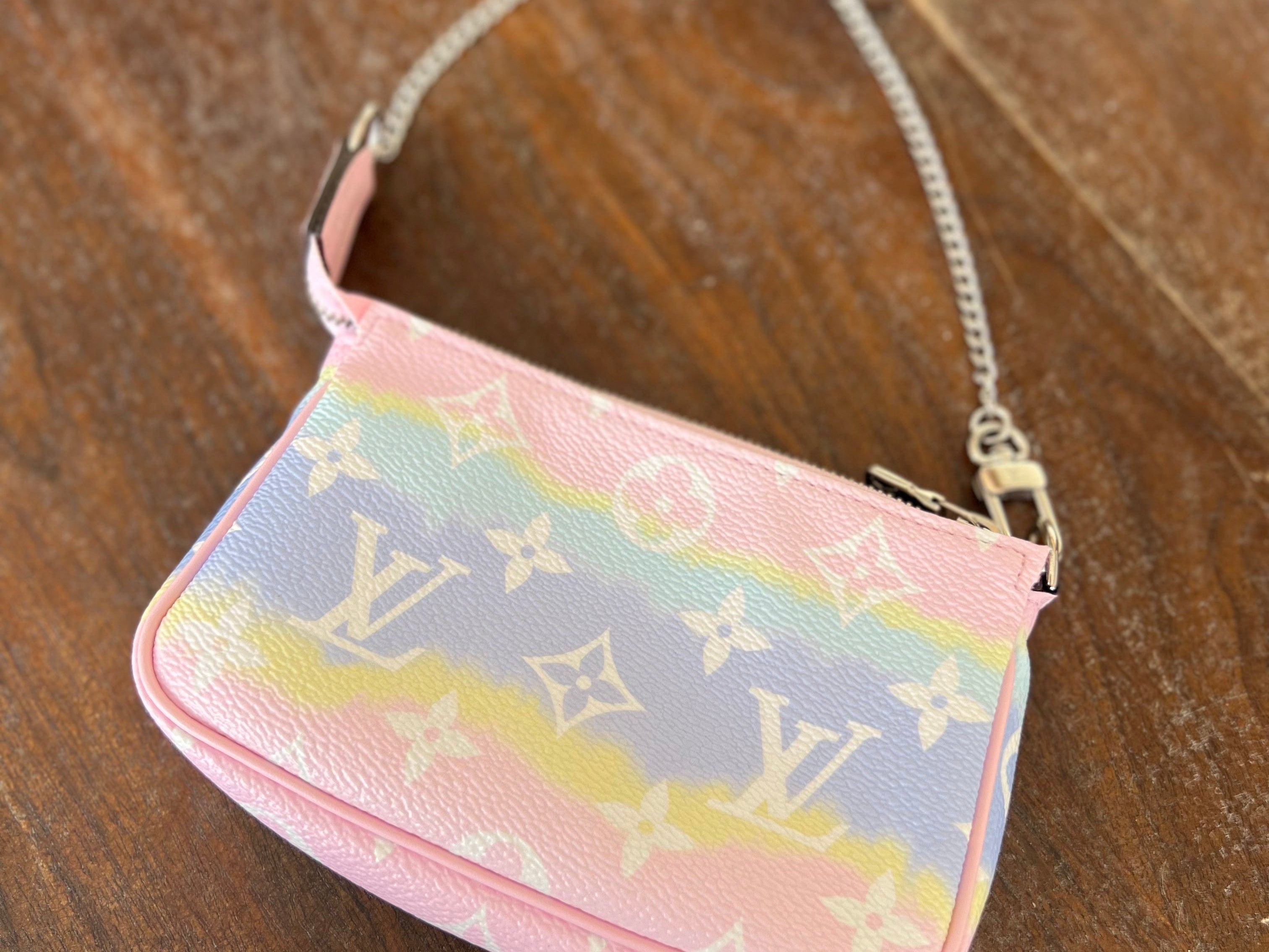Louis Vuitton Handbag Louis Vuitton Multicolor Monogram Canvas Mini Pochette - Redeluxe