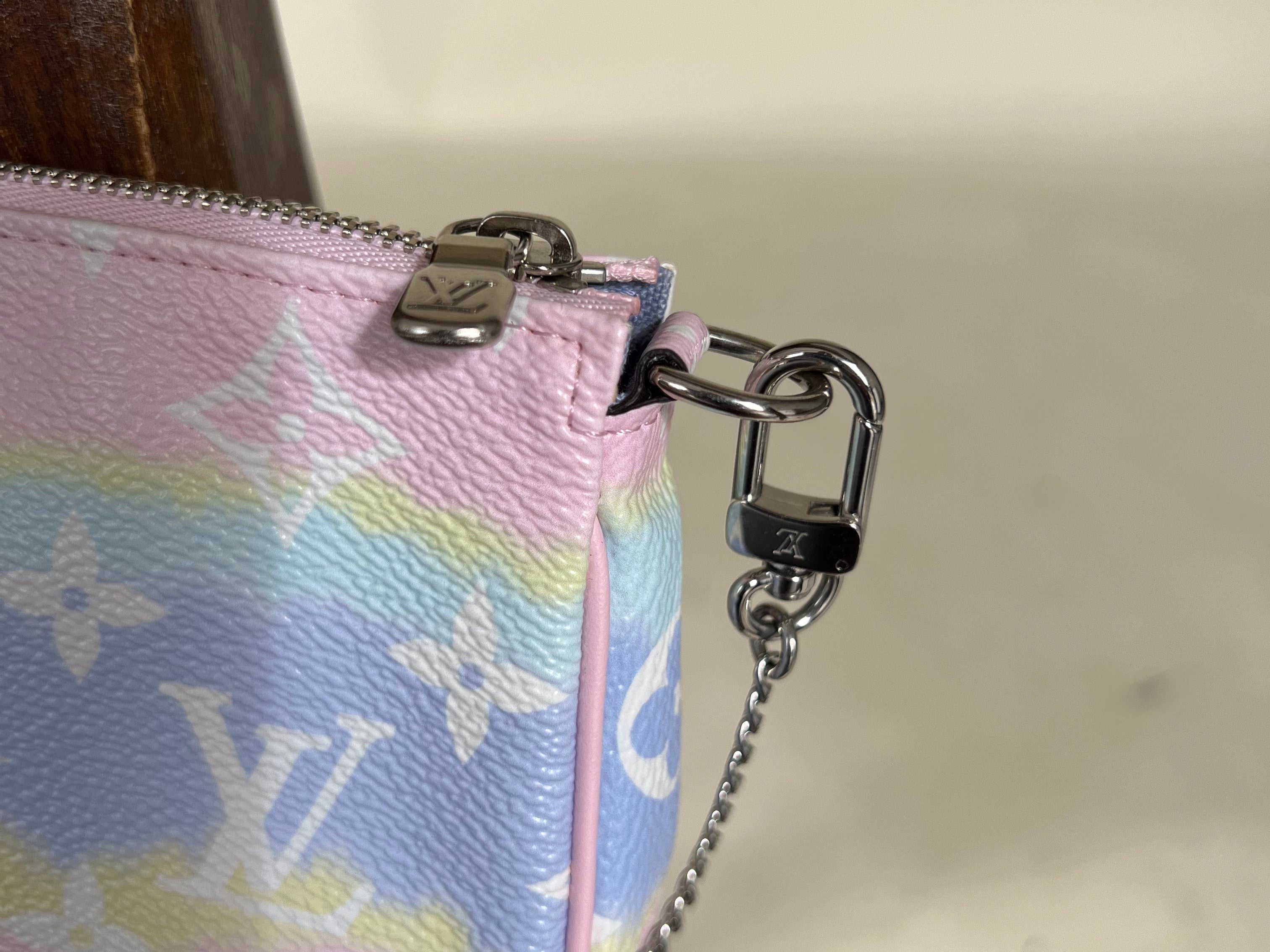 Louis Vuitton Handbag Louis Vuitton Multicolor Monogram Canvas Mini Pochette - Redeluxe