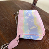 Louis Vuitton Handbag Louis Vuitton Multicolor Monogram Canvas Mini Pochette - Redeluxe