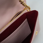 Louis Vuitton Handbag Louis Vuitton Pochette Coussin Light Pink Lambskin Embossed - Redeluxe