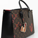 Louis Vuitton Handbag Red LOUIS VUITTON- Onthego MM Valentine’s Day Collection - Redeluxe